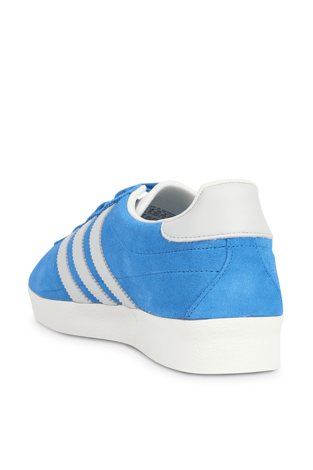 תמונה אחורית של קולקציית הגרסה הכחולה של אדידס סניקרס בגווני כחול לבן