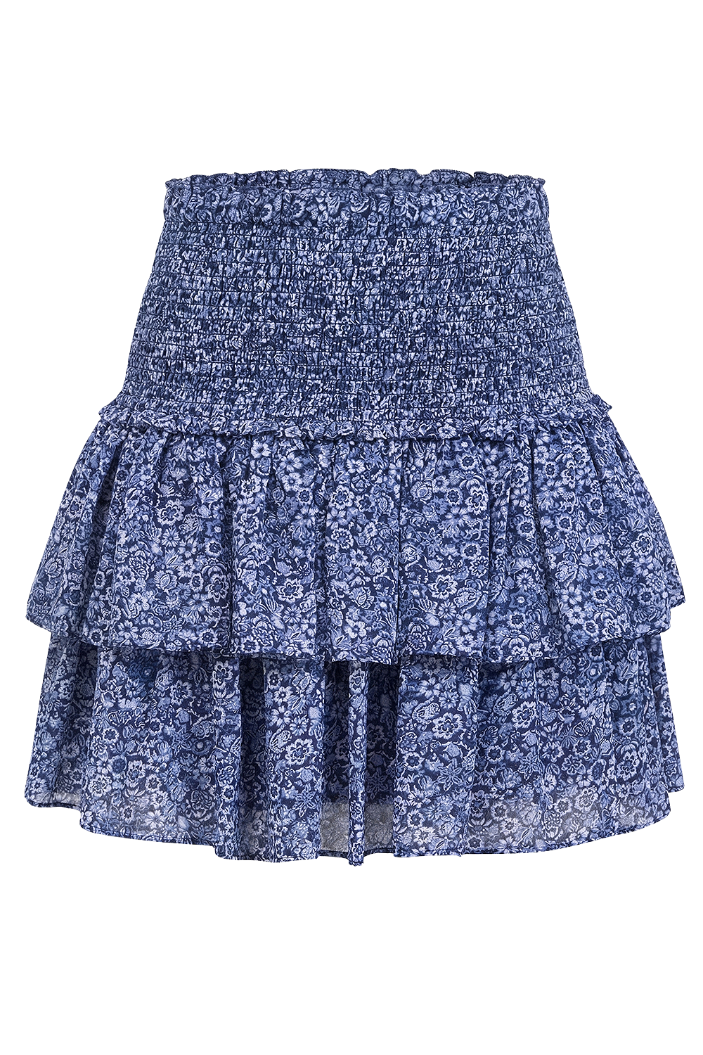 תמונה קידמית של חצאית מיני מלמלה