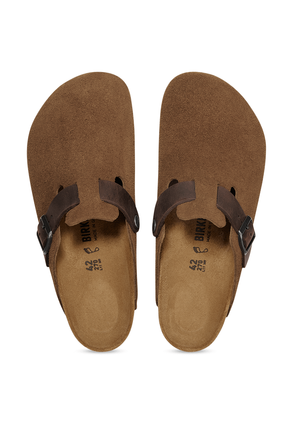 תמונת תקריב של נעלי בוסטון