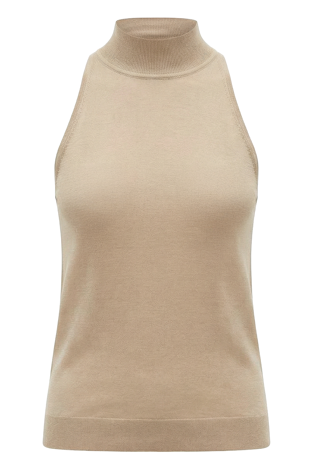 תמונה קידמית של גופייה בגזרה ישרה