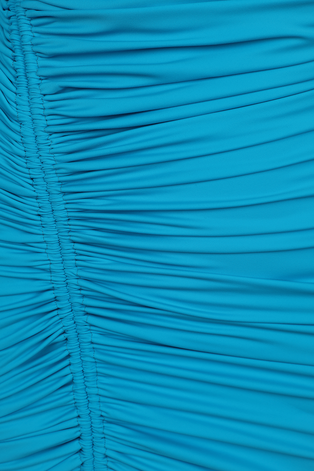 תמונה אחורית של שמלת מיני ספנדקס עם שרוכים