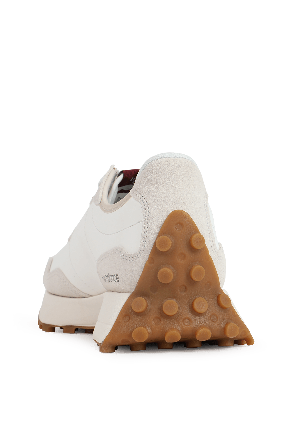 תמונה אחורית של 327 Sneakers in Burgundy and Grey