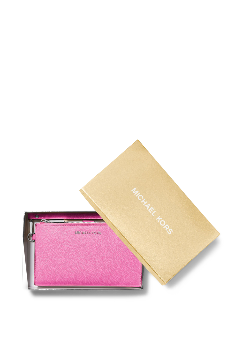 תמונת תקריב של ארנק אדל לסמארטפון מעור