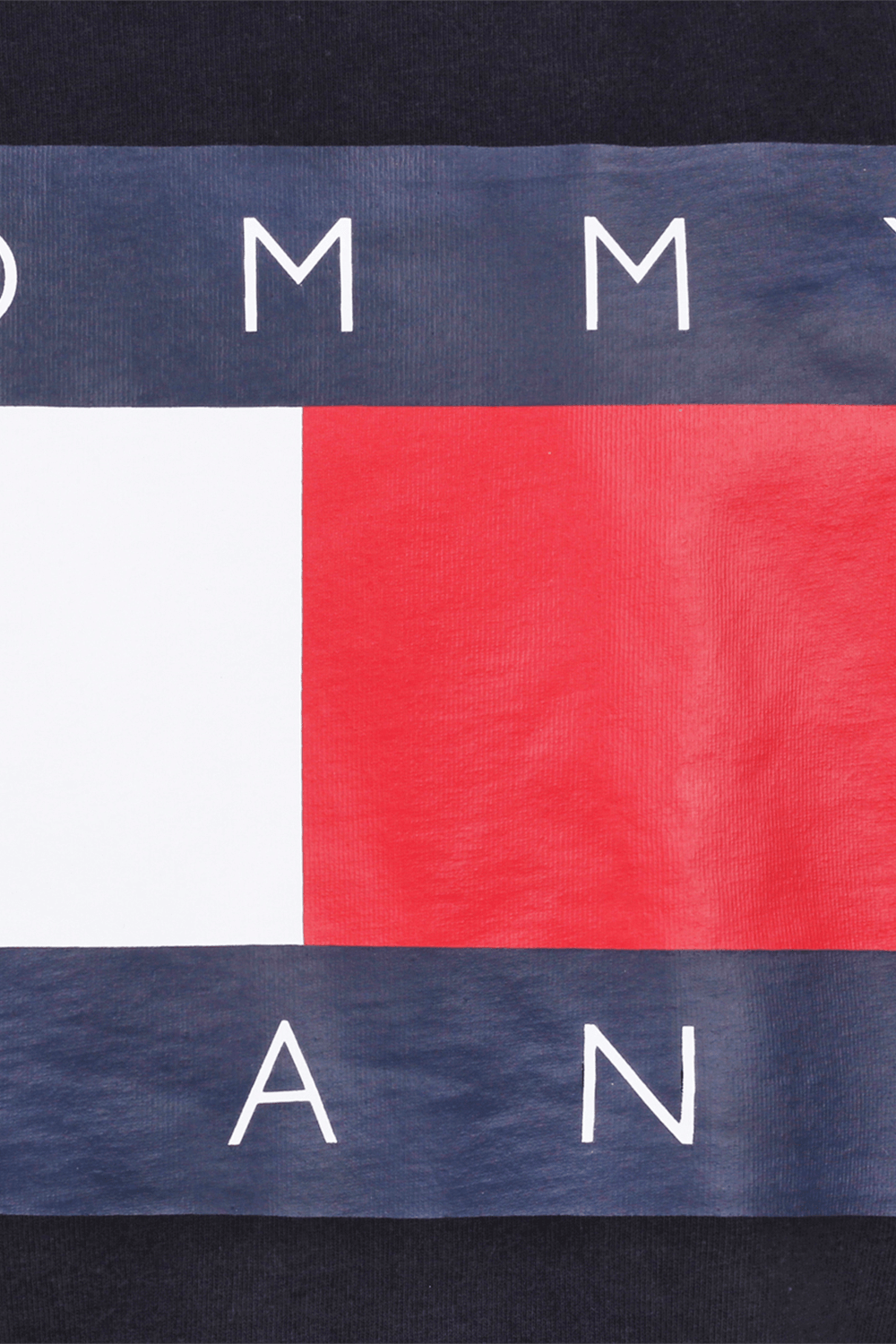 תמונה אחורית של Tjm Tommy Flag Tee in Black