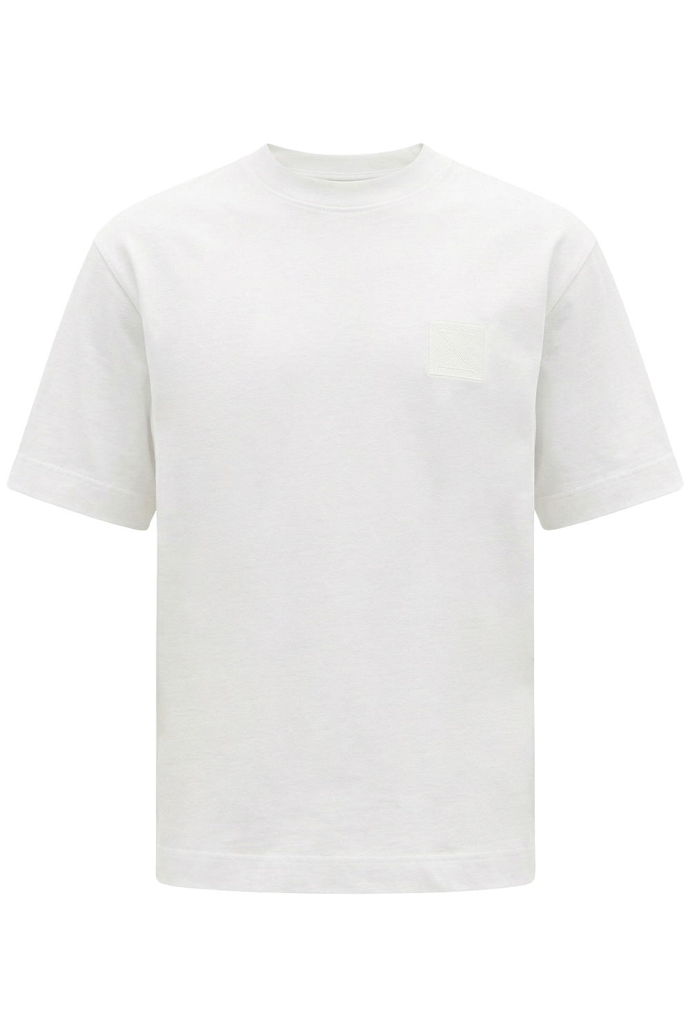 תמונה קידמית של חולצת טי בגזרה משוחררת