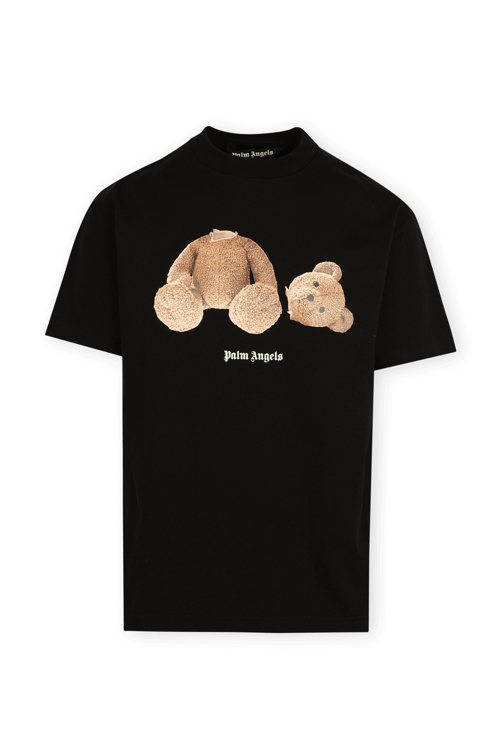 תמונה קידמית של Bear Print Tshirt in Black