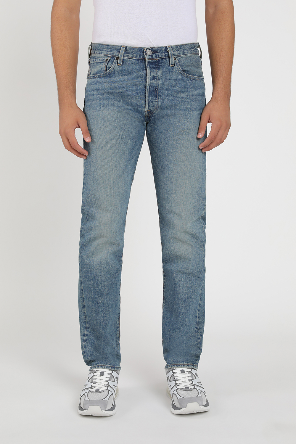 תמונת דוגמן קידמית של ג'ינס 501