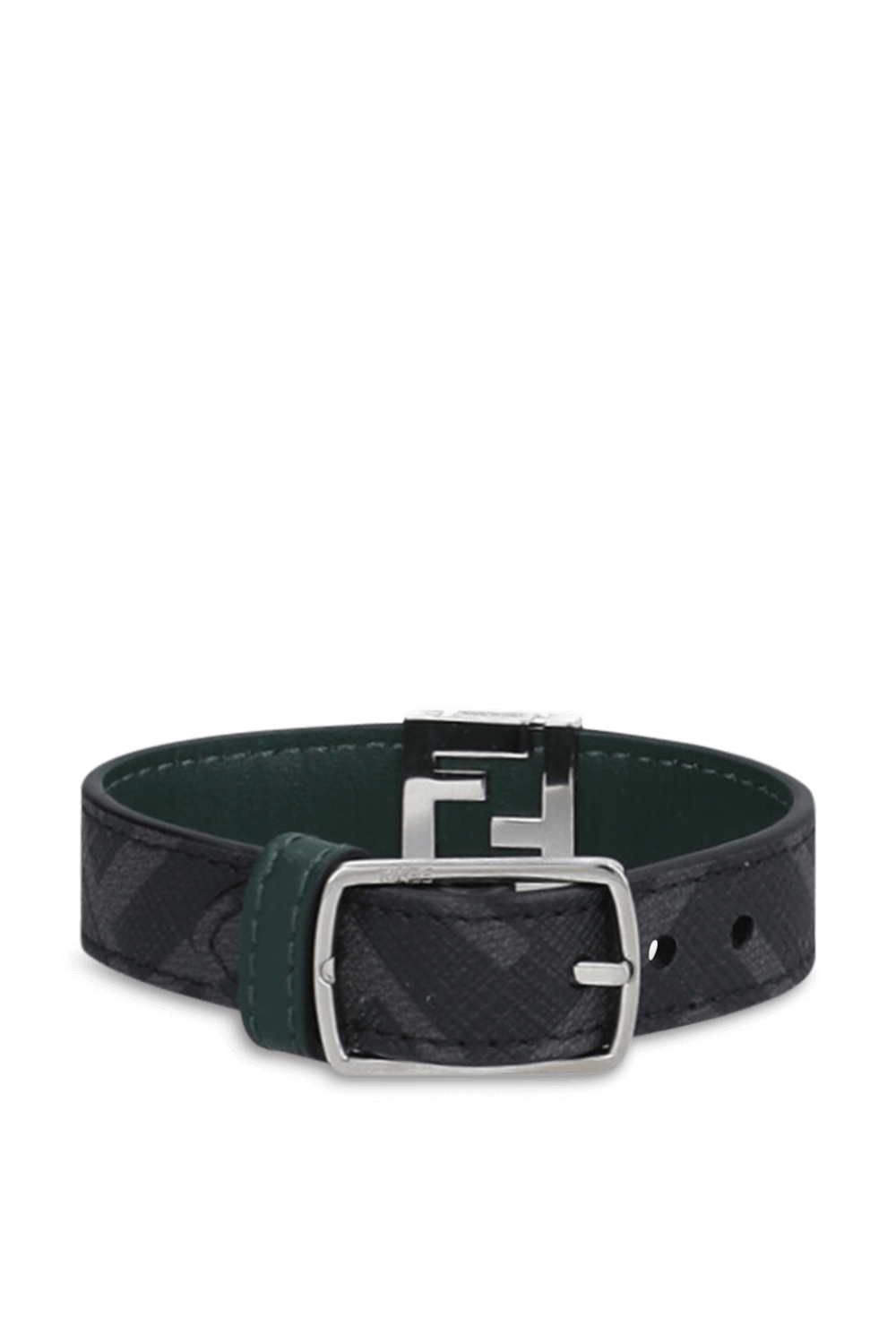 תמונה אחורית של צמיד עור