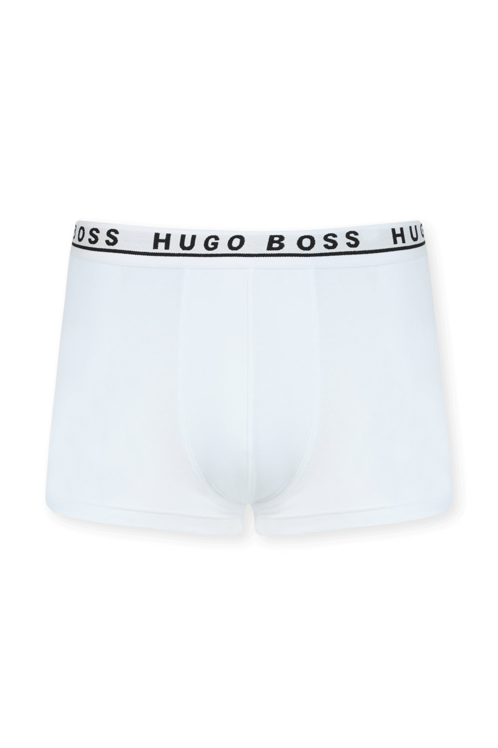 Triple Pack Boxer Briefs in White Stretch Cotton image number null BOSS