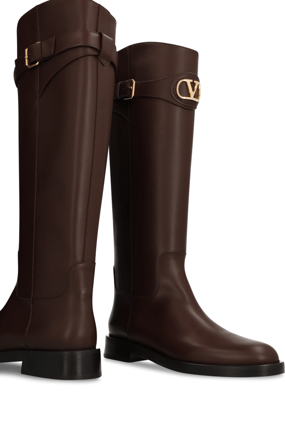 תמונת תקריב של מגפי ברך