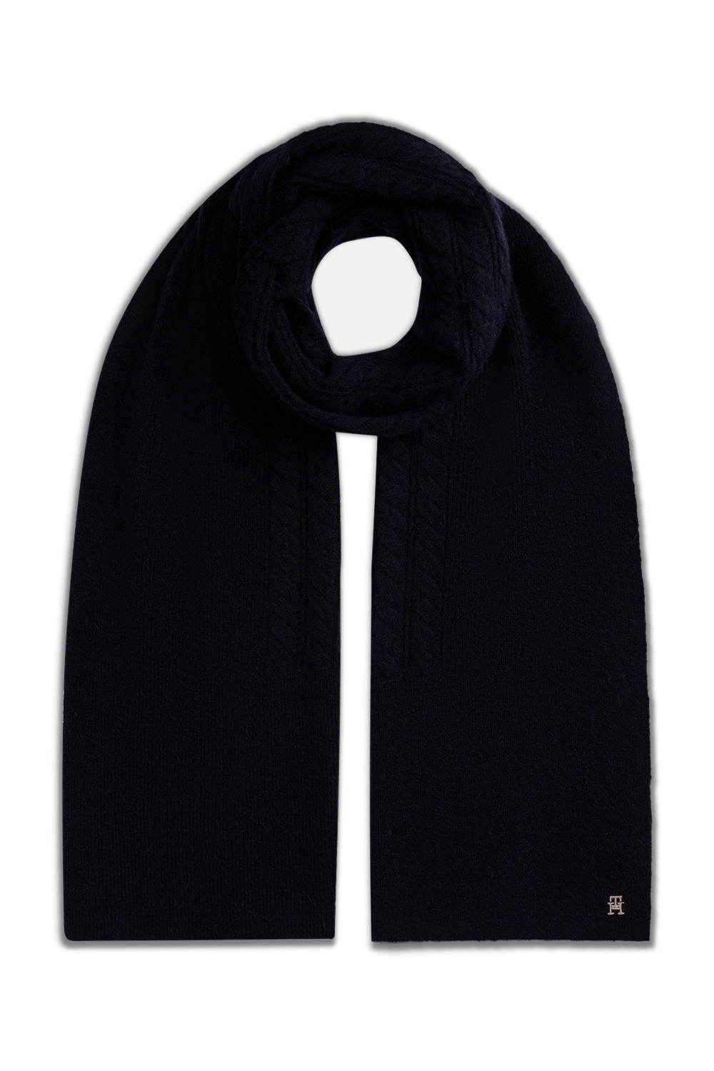 תמונה קידמית של צעיף צמות