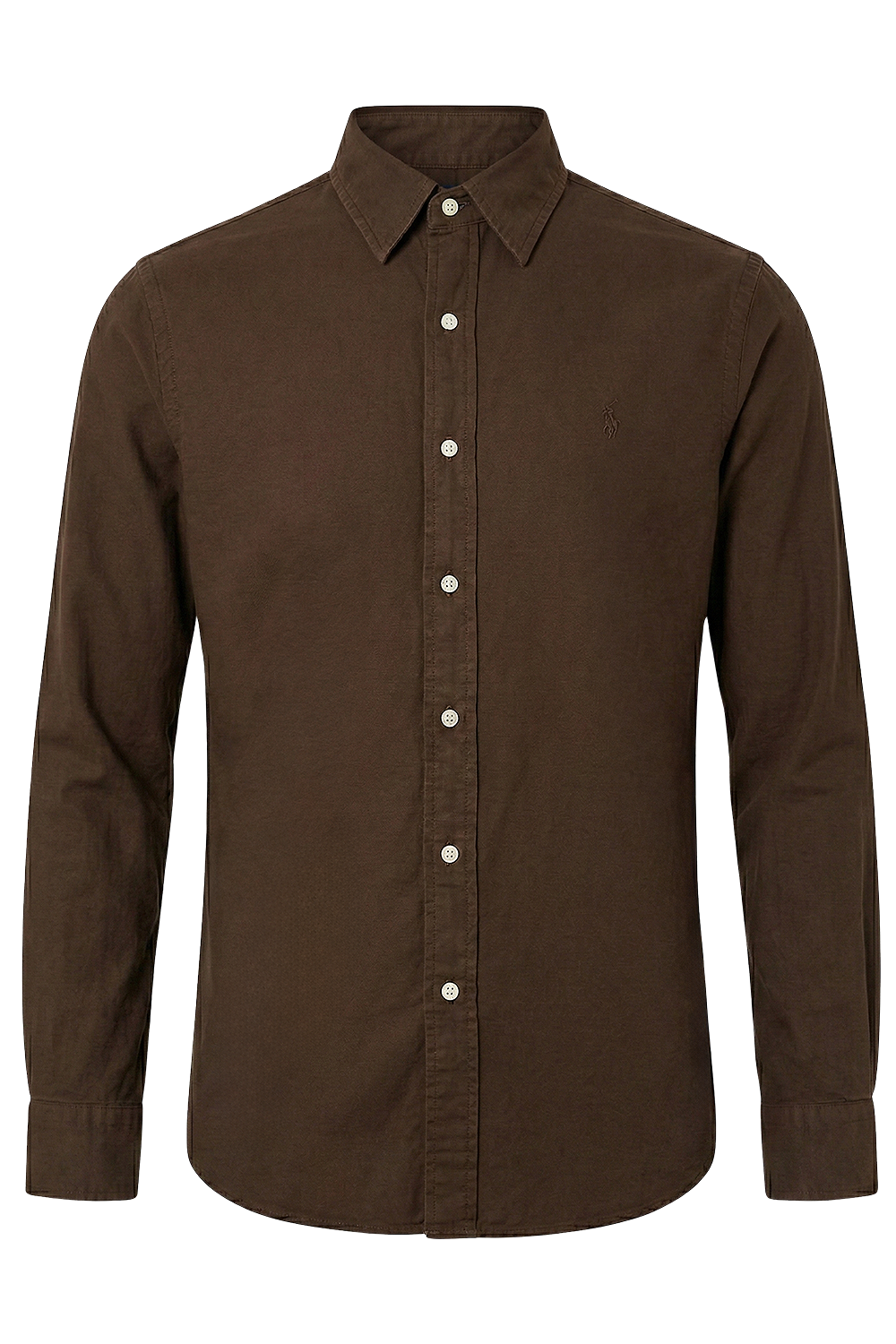 תמונה קידמית של חולצה מכופתרת ארוכה