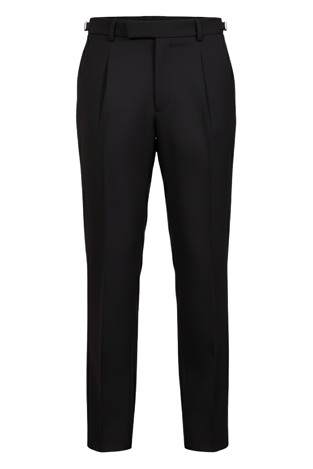 תמונה קידמית של מכנסיים מחויטים