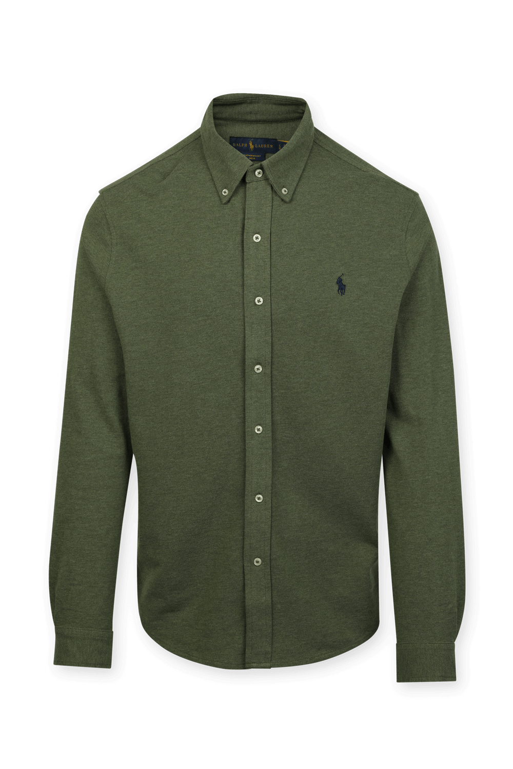 תמונה קידמית של Classic Fit Shirt in Green