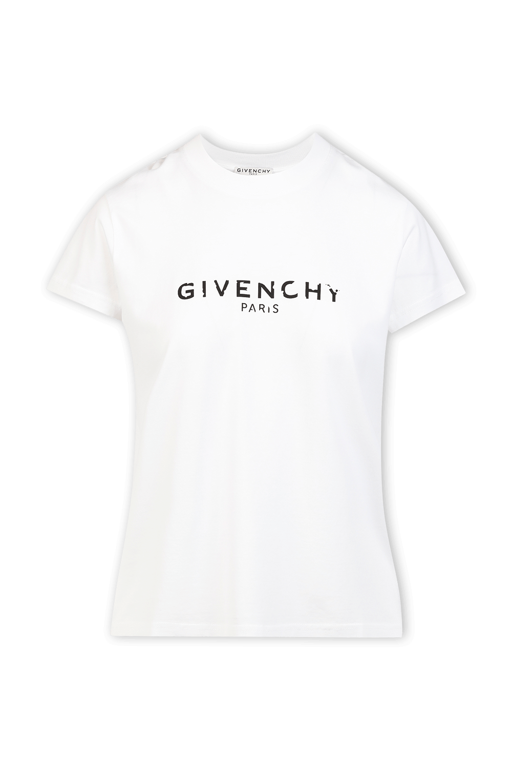 חולצת סלים טי פריז לבנה GIVENCHY