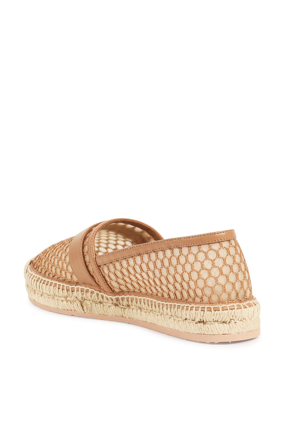 תמונה אחורית של Nappa Espadrille in Nude