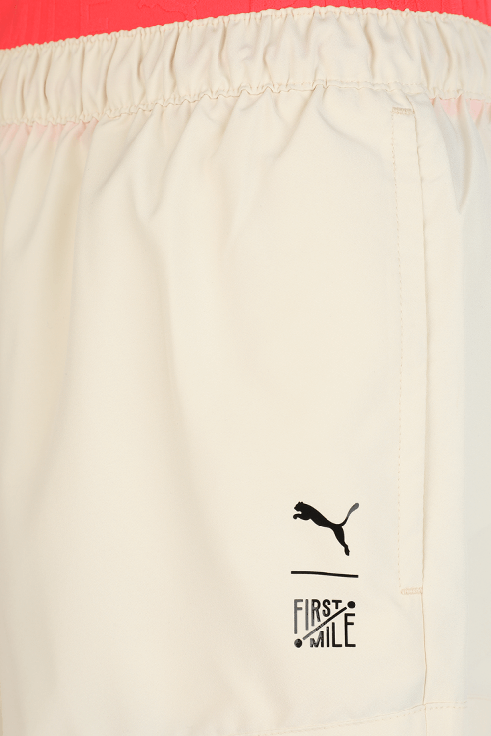 תמונה אחורית של Puma x First Mile Sport Shorts in White