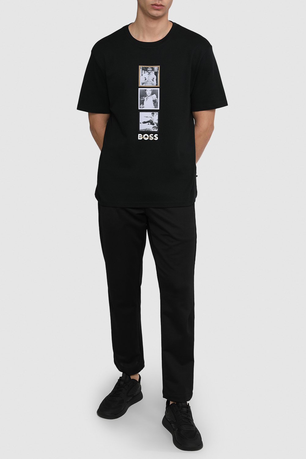 תמונת דוגמן קידמית של נעלי ספורט היברדיות