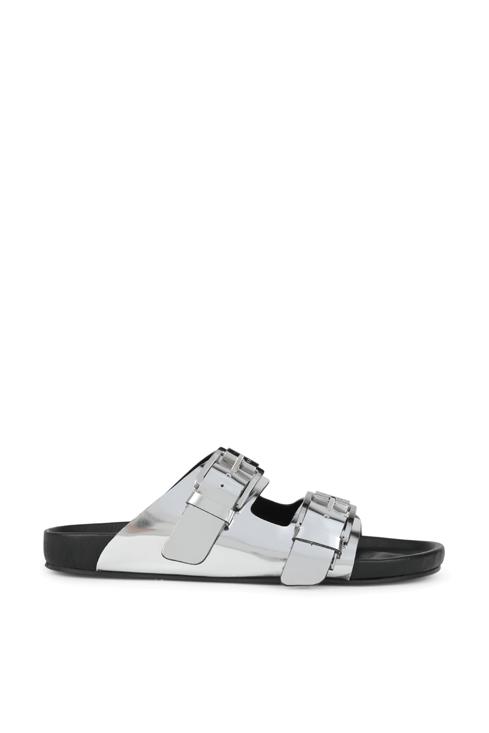 תמונה קידמית של סנדלים שטוחים