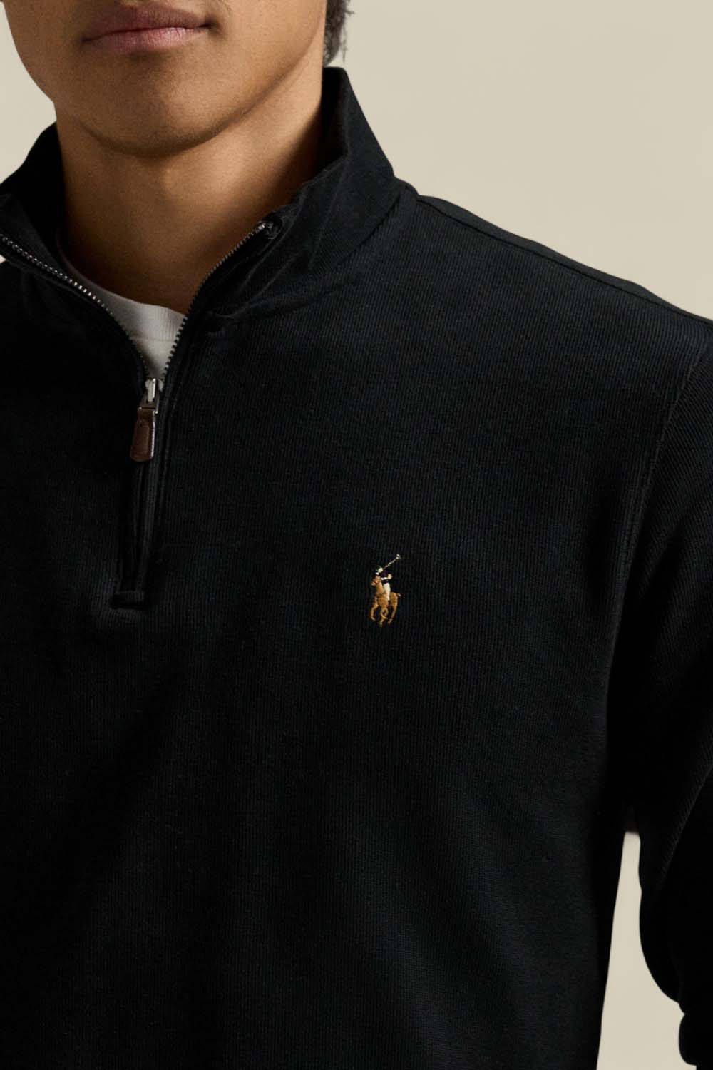 תמונת תקריב דוגמן של סריג כותנה