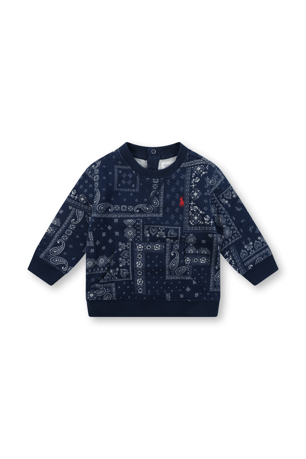 תמונה אחורית של סט פיג'מה פוטר בהדפס בנדנה - גילאי 3-24 חודשים