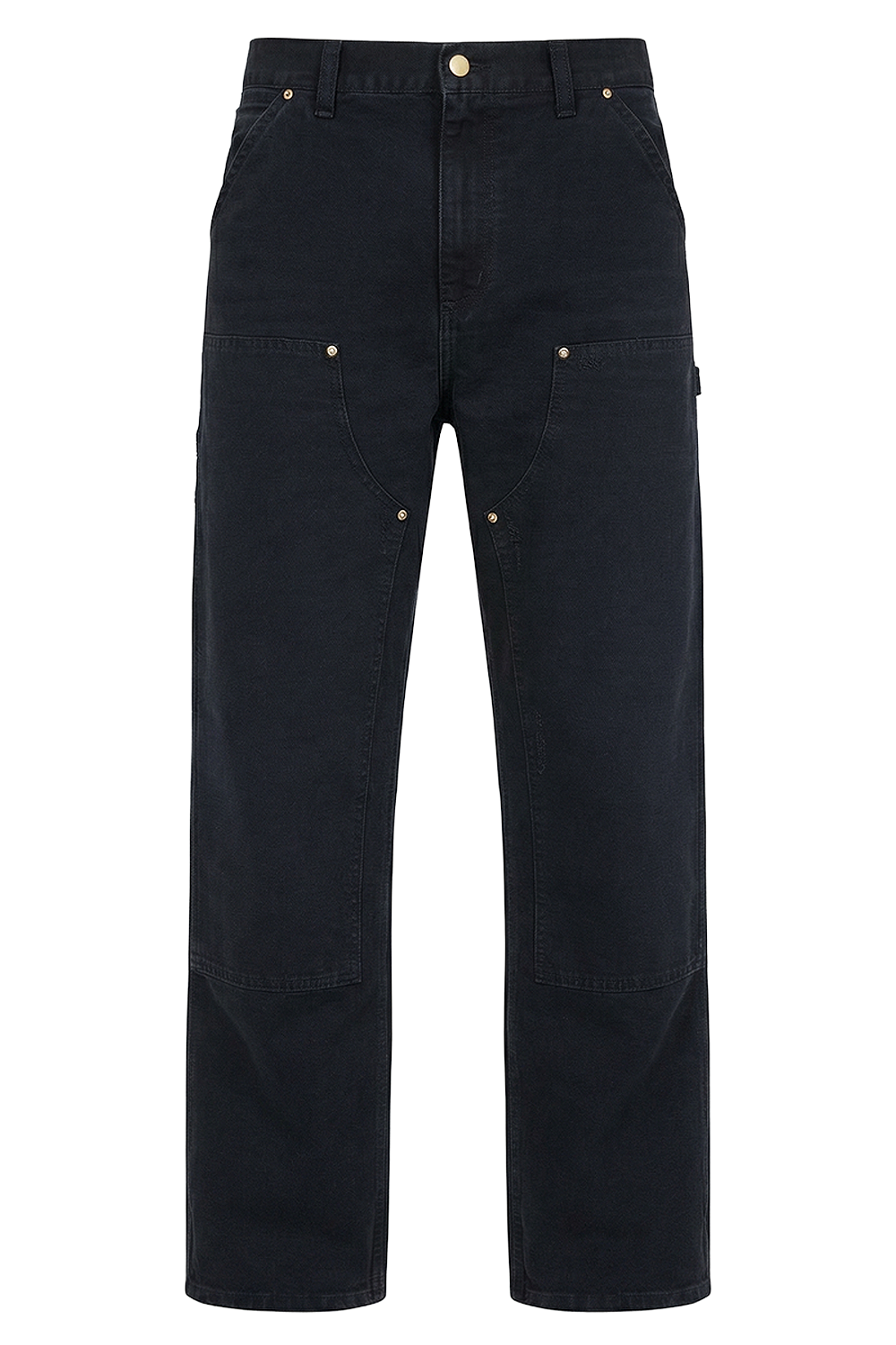 תמונה קידמית של מכנסי ג'ינס דאבל ניי