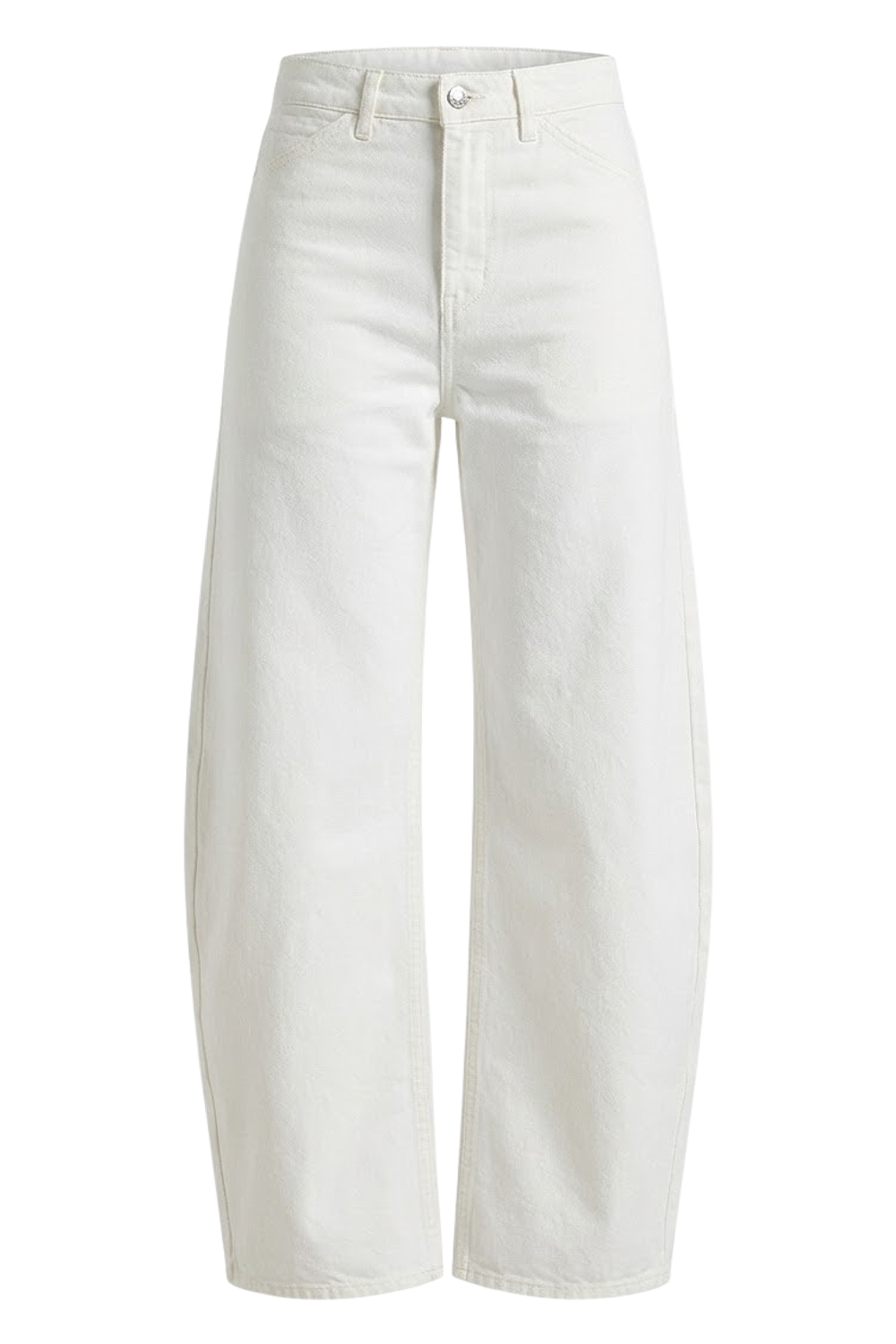 תמונה קידמית של מכנסי ג'ינס בגזרת ברל