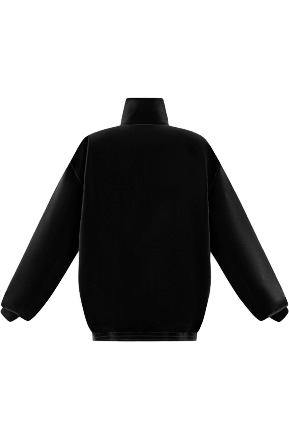 תמונה אחורית של ז'קט אוברסייז