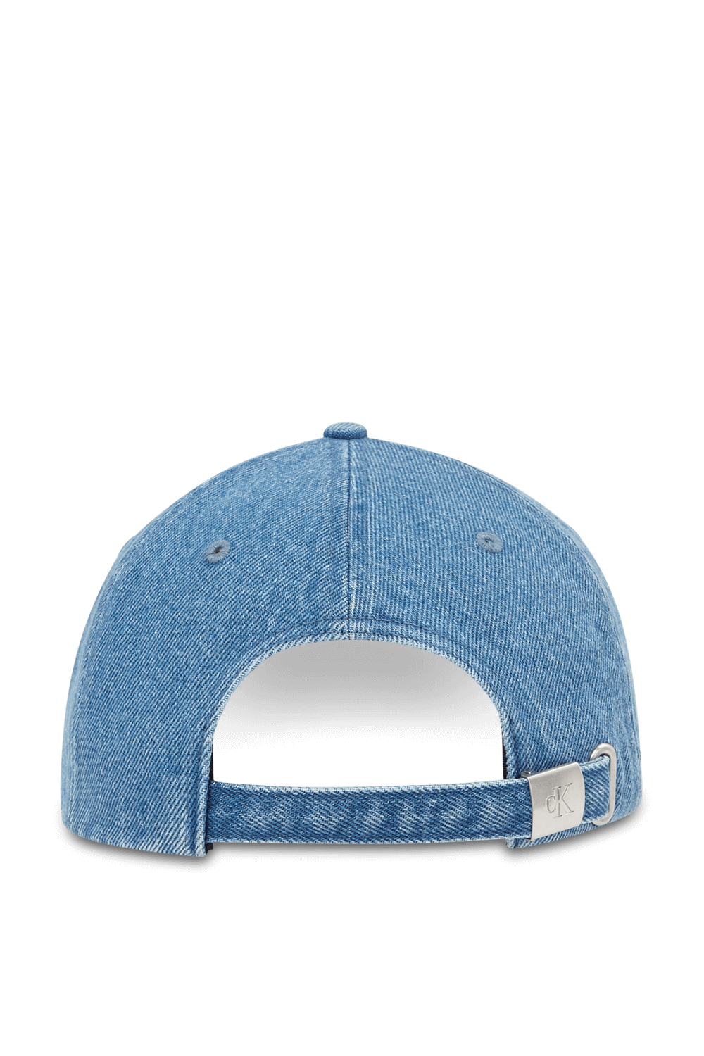 תמונה אחורית של כובע מצחייה ג'ינס