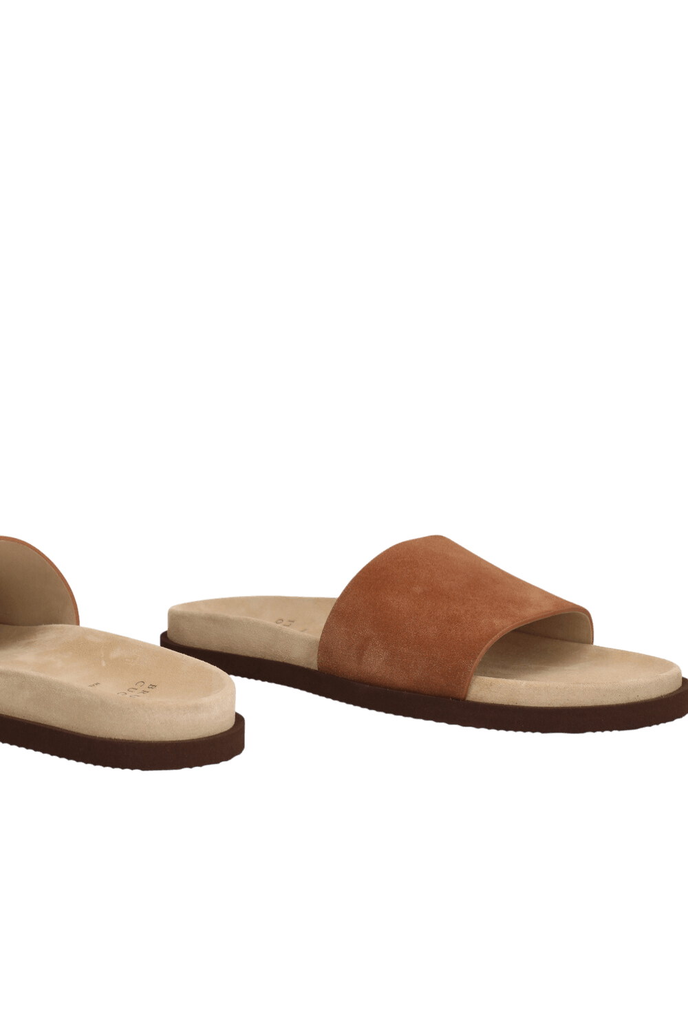 תמונת תקריב של כפכפי סלייד