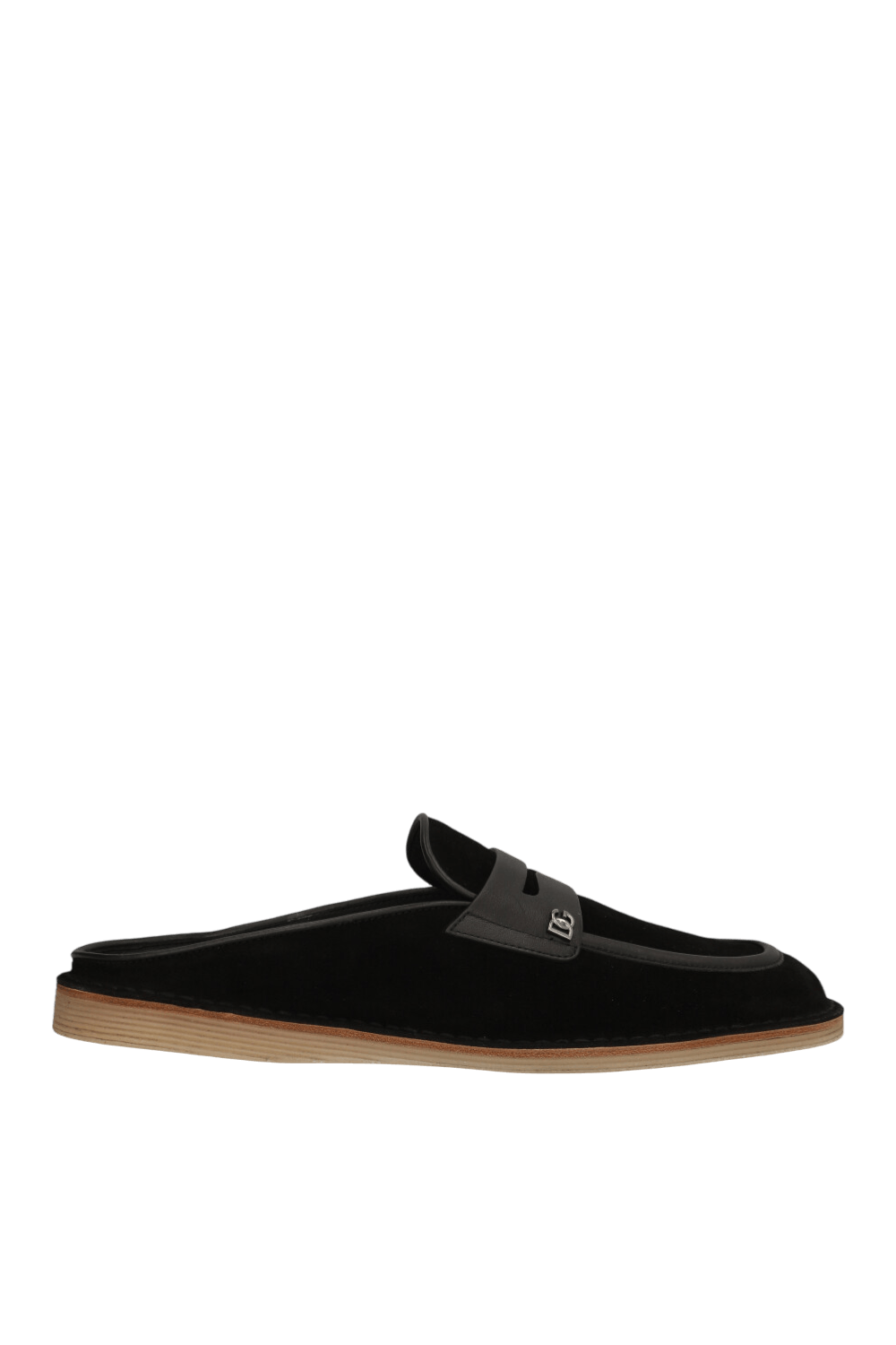 תמונה קידמית של נעלי מיולס זמש