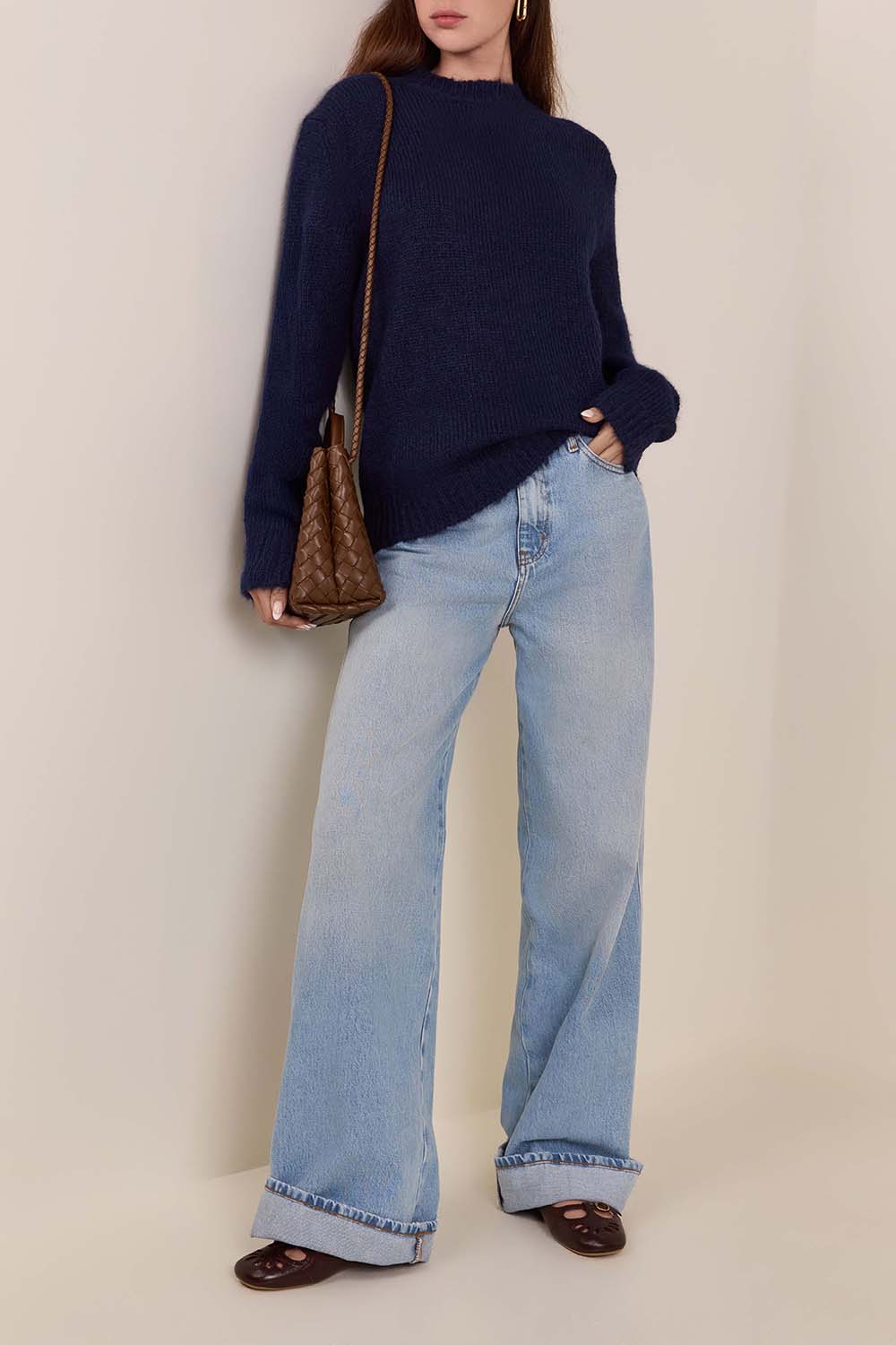 תמונת דוגמן קידמית של תיק קרוסבודי אנדיאמו סמול