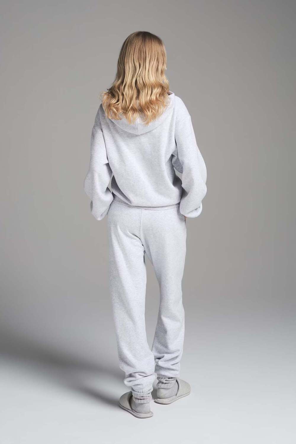 תמונת דוגמן אחורית של CLASSIC ZIP UP HOODIE