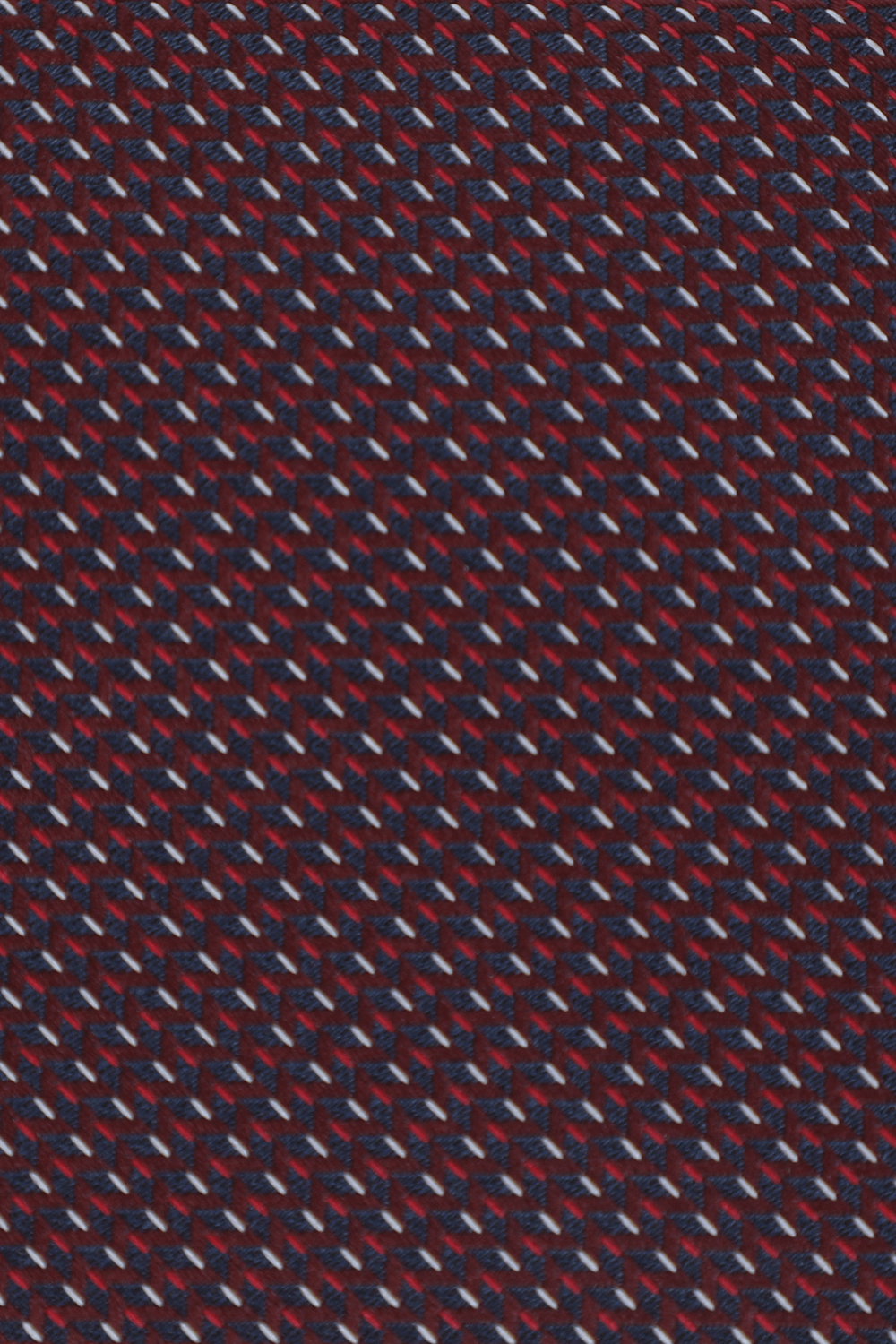 תמונת תקריב של עניבת בוס 6 ס\"מ אדומה