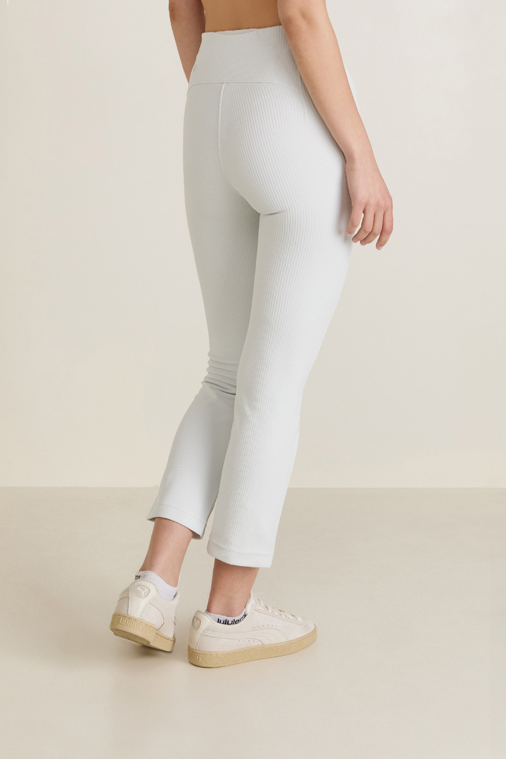 Ribbed Softstreme Zip-Leg HR Crop 25" LULULEMON