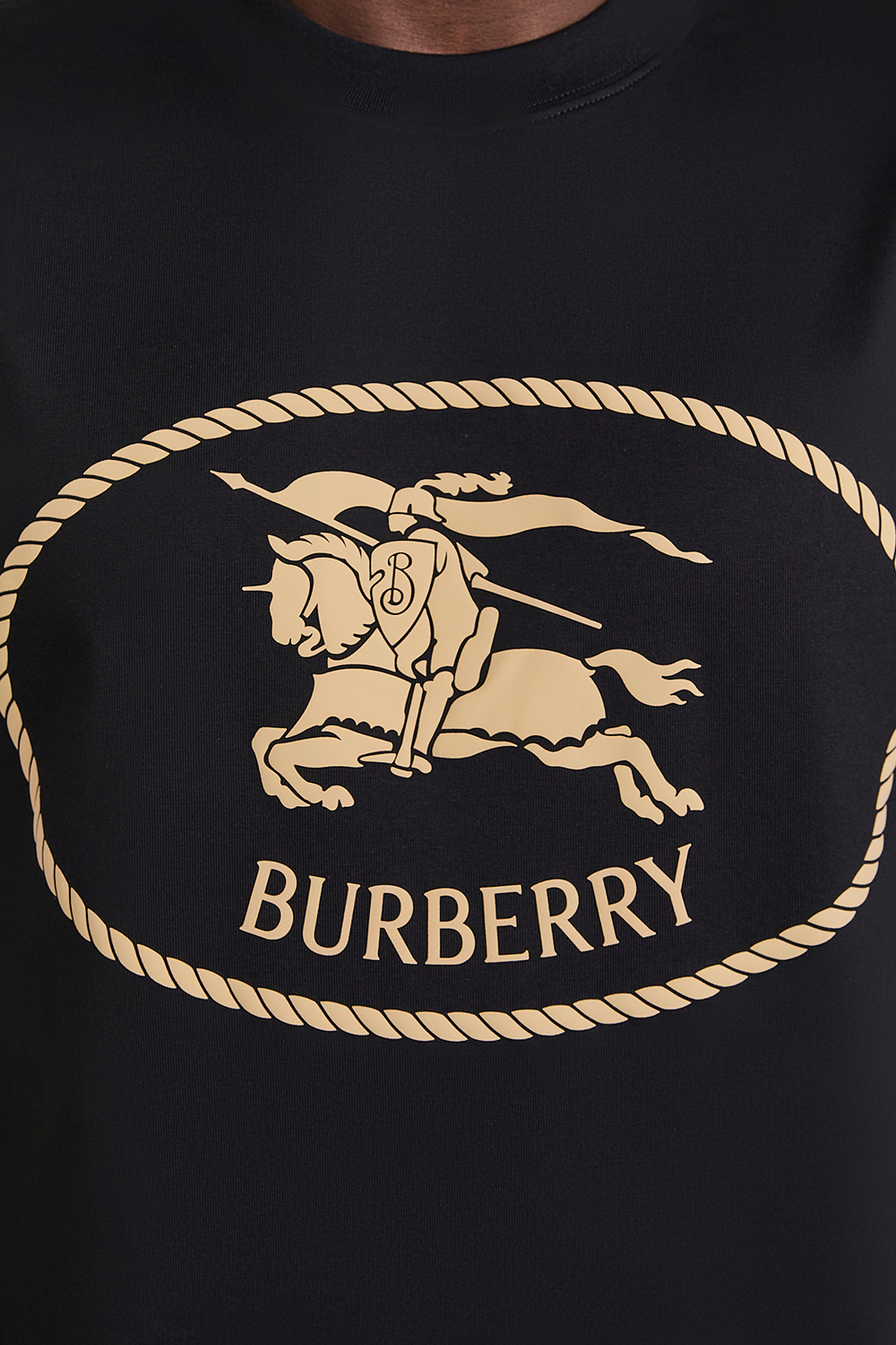 תמונת תקריב דוגמן של חולצת טי