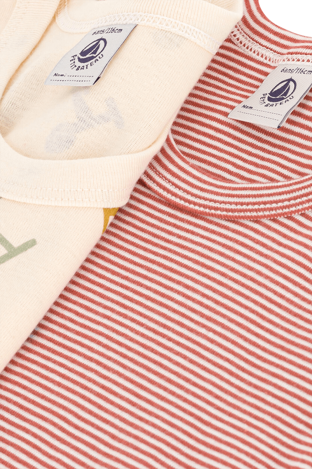 תמונה אחורית של מארז שתי גופיות - גילאי 2-5 שנים