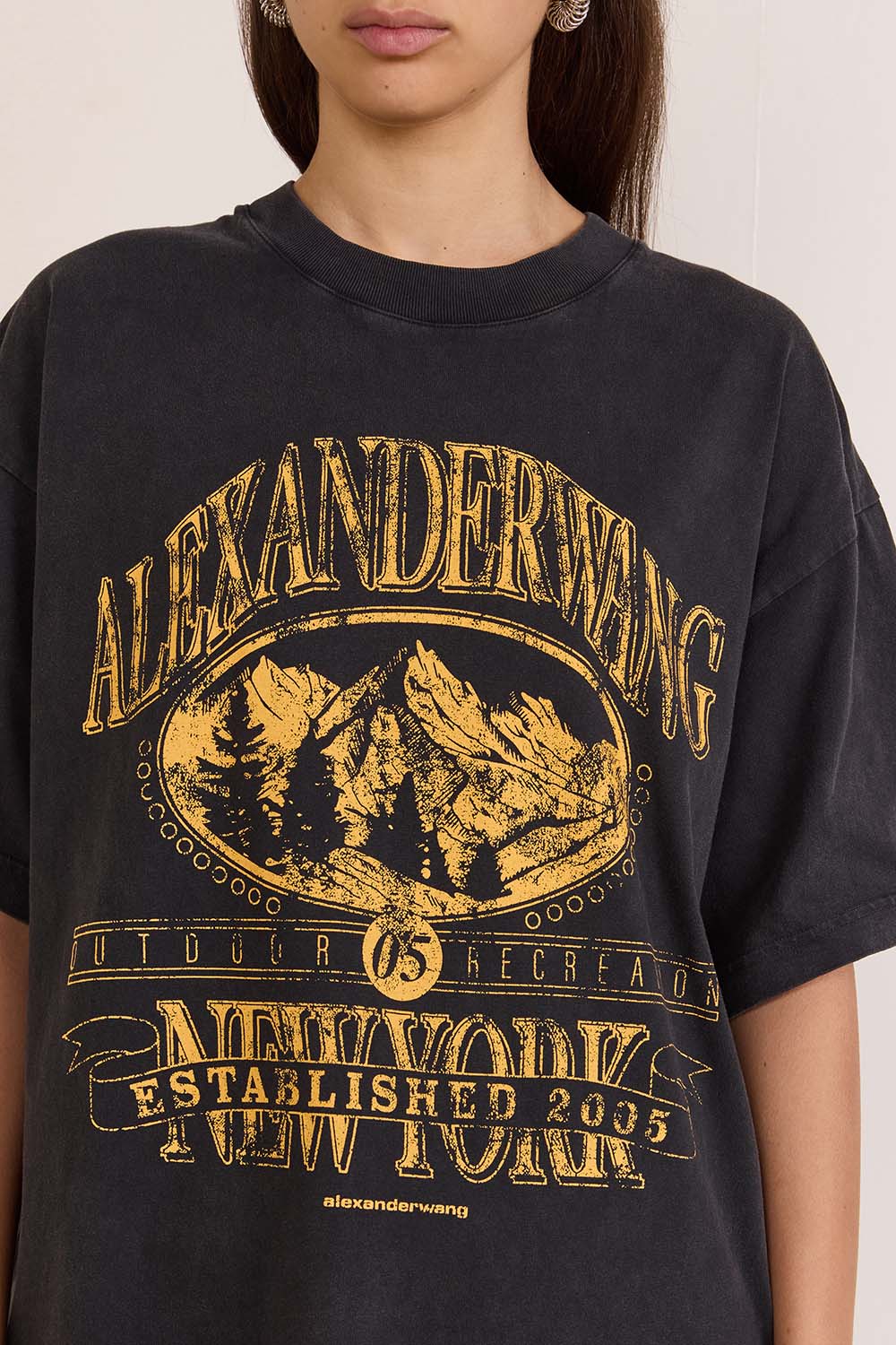 תמונת תקריב דוגמן של חולצת טי