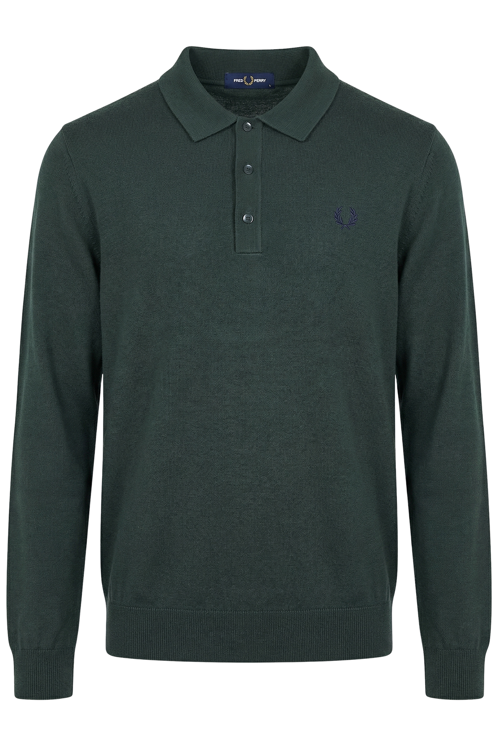 תמונה קידמית של חולצת פולו ארוכה