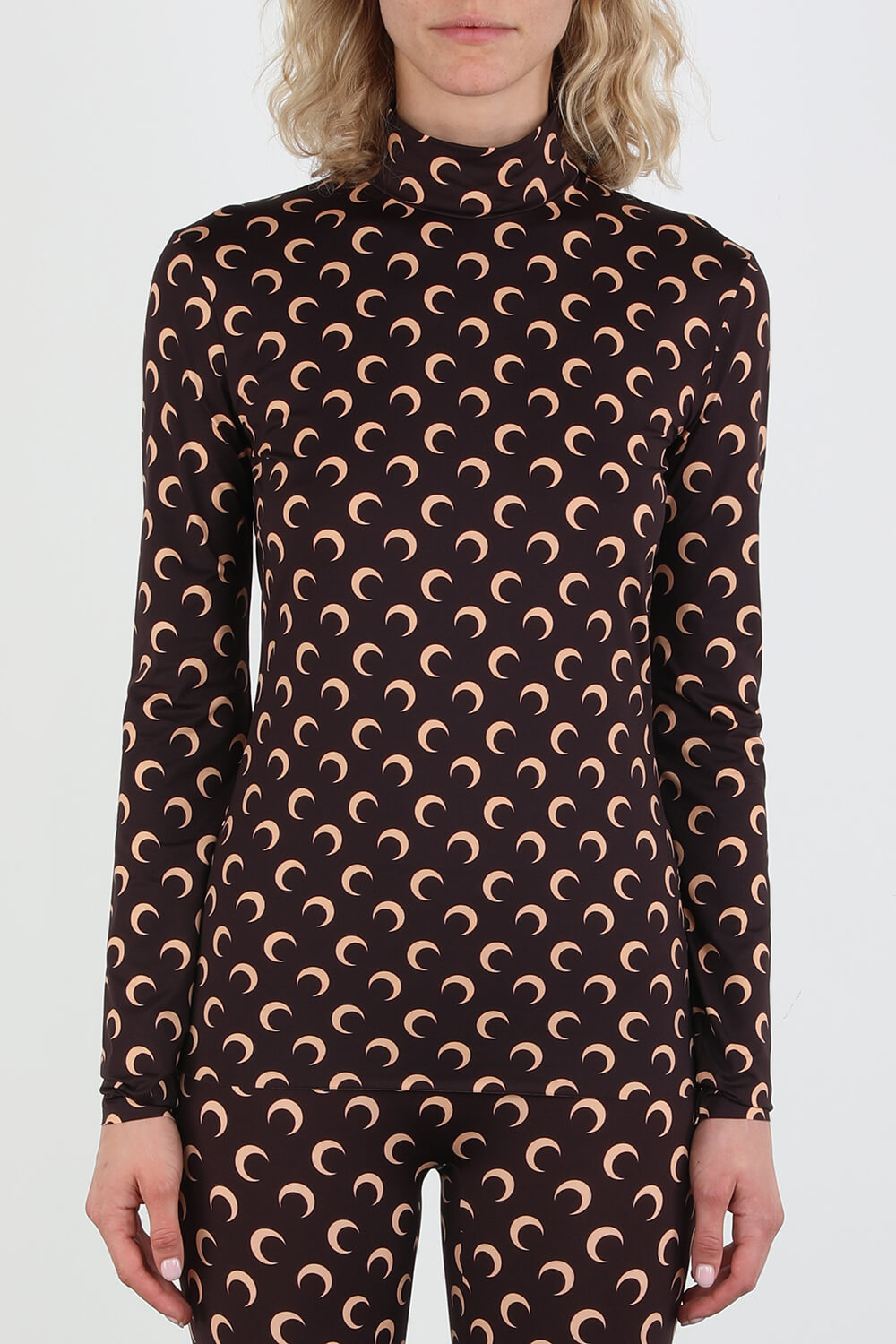 marine serre turtleneck top