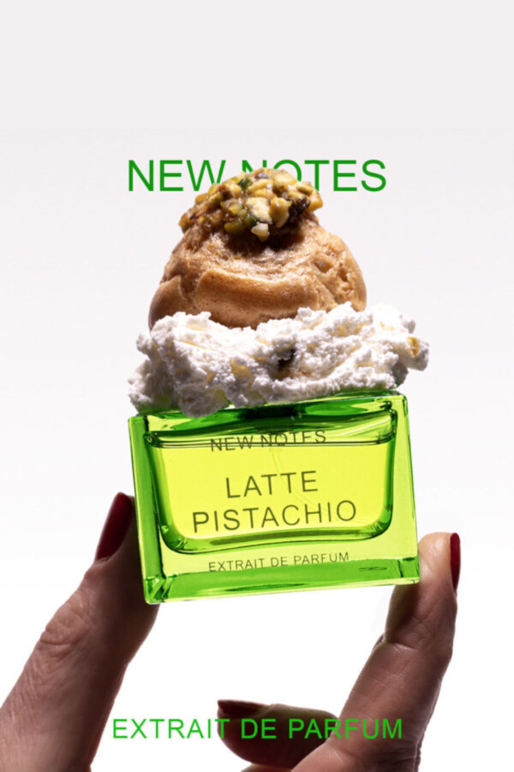 תמונה אחורית של New Notes Latte Pistachio Extrait 50 ml
