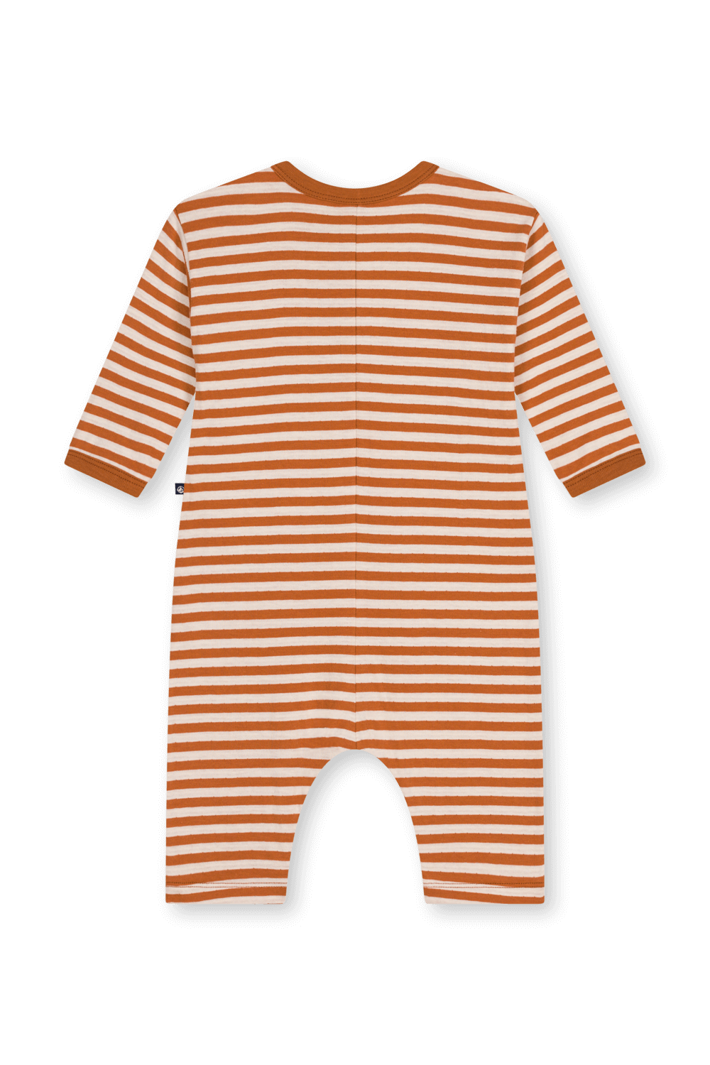 תמונה אחורית של אוברול פסים - 18-24 חודשים