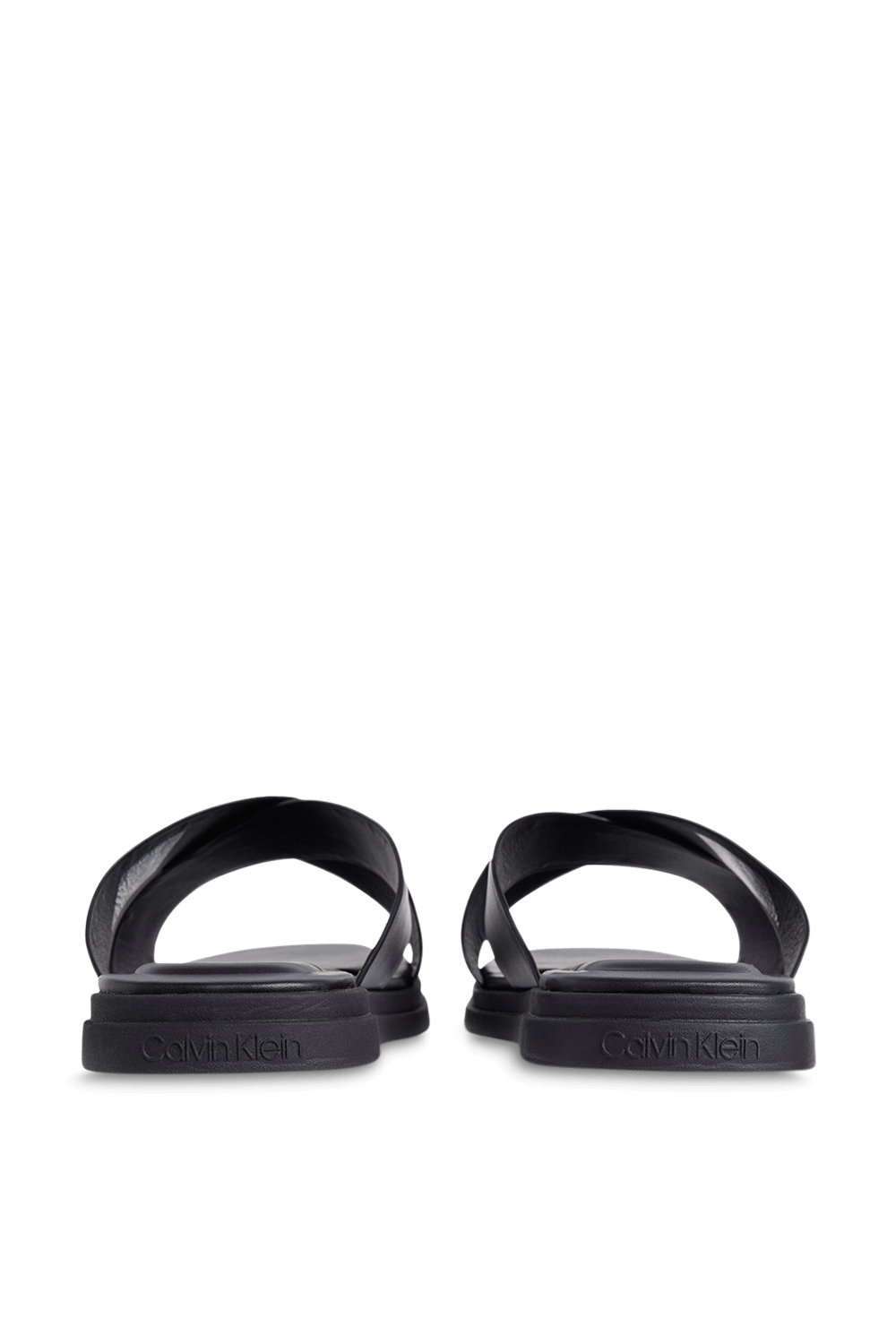 תמונה אחורית של סנדלי סליידס