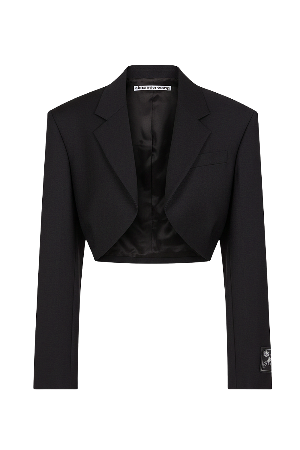 תמונה קידמית של ז'קט מחוייט קרופ