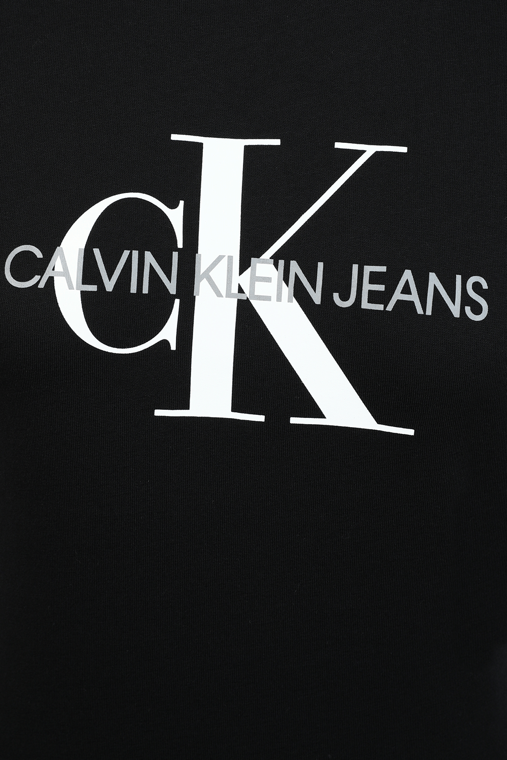 Monogram Logo Tee in Black image number null CALVIN KLEIN