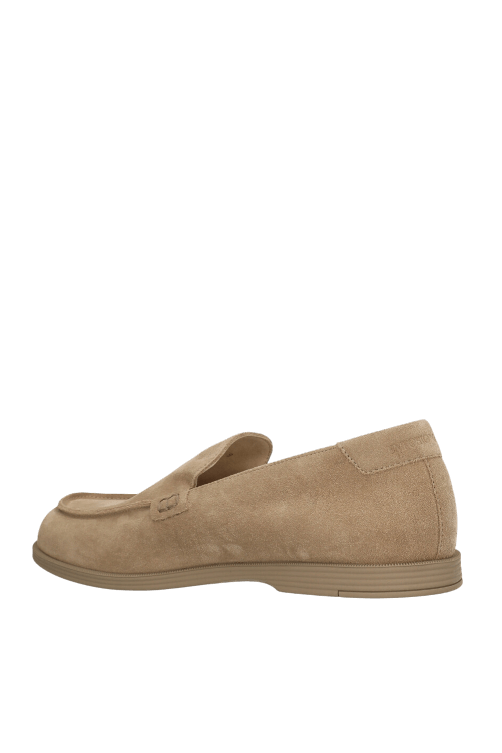 תמונה אחורית של נעלי מוקסינים