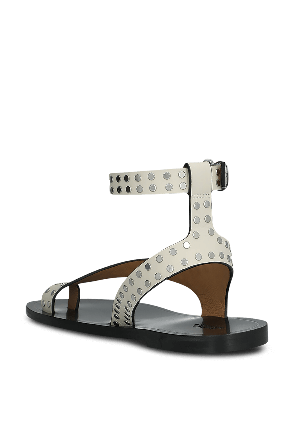 תמונה אחורית של סנדלי אצבע