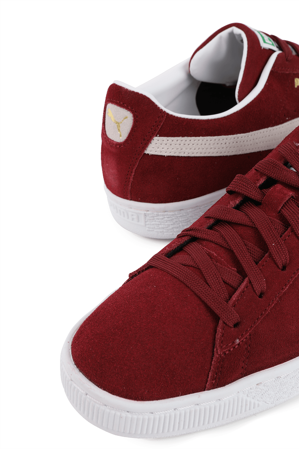 Suede Classic Sneakers in Dark Red PUMA