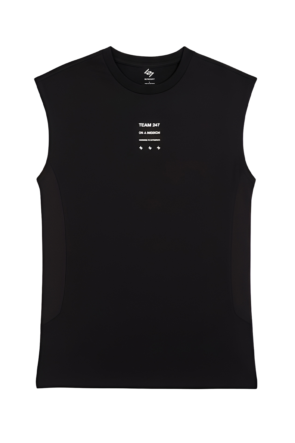 תמונה קידמית של גופיית אוברסייז לאימון 247