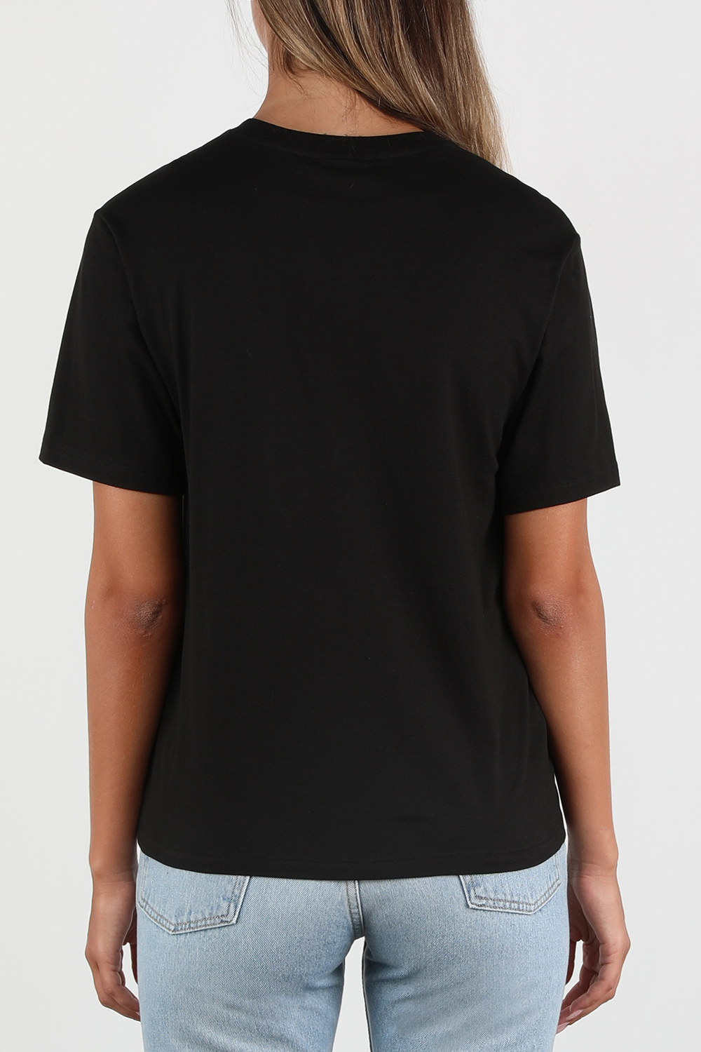 חולצת טי בייסיק עם לוגו רקום LACOSTE